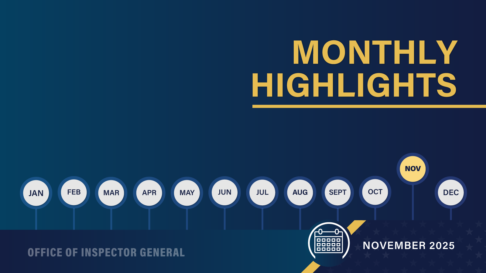 November Monthly Highlights